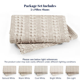 PHF oatmeal pillowcase folded packaging view
