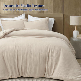 PHF pillow shams king 20x36 display with crisp geometry and soft fabric