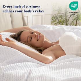 PHF throw on sofa enhances style and easy lounging.