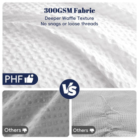 PHF vacuum packaging keeps fluff-ready packaging for quick setup.
