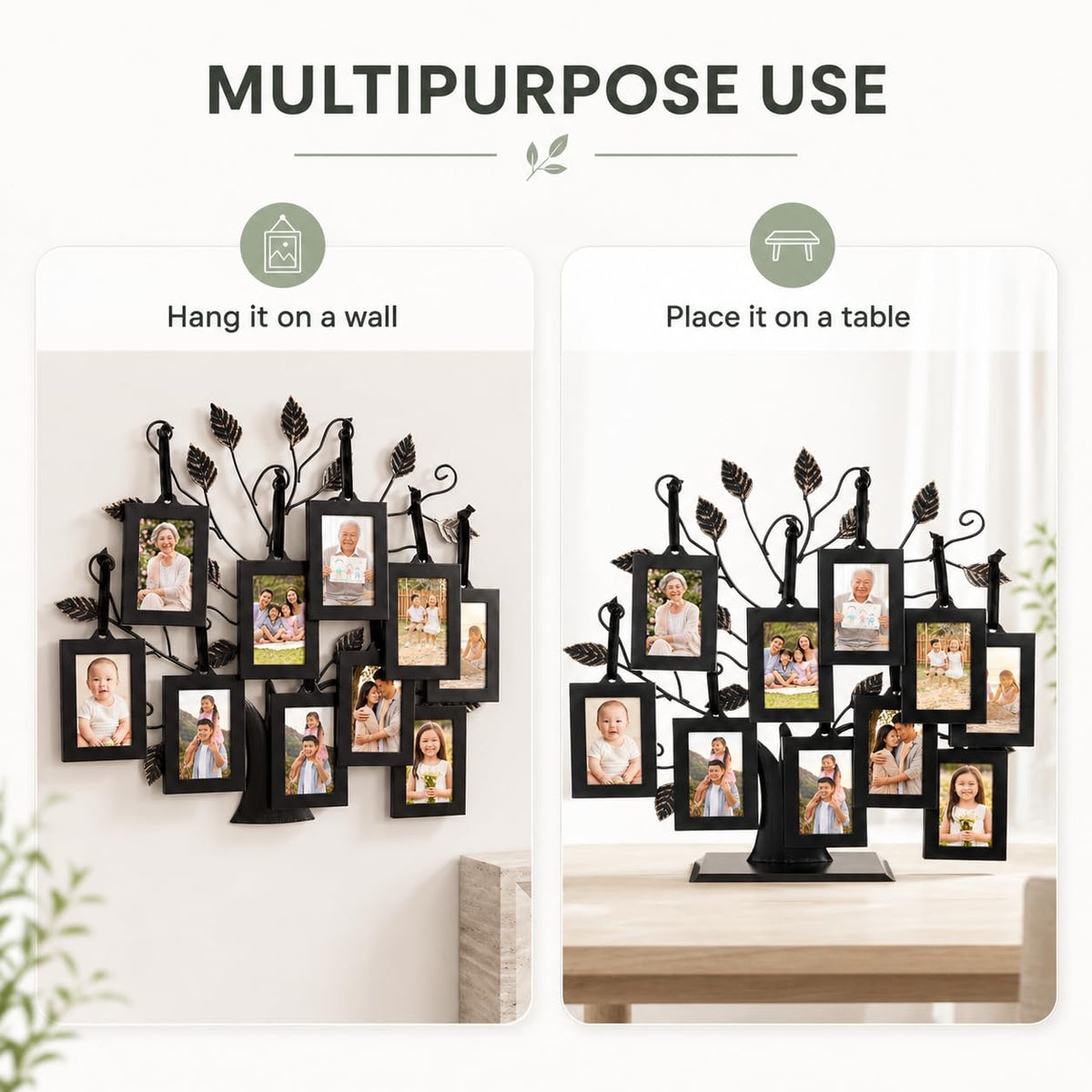Philip Whitney easy-remove frames for quick customization.