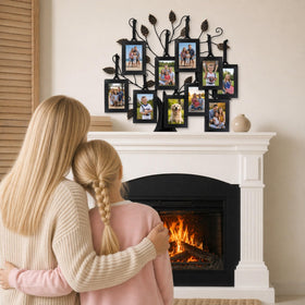 Philip Whitney polished bronze finish adds timeless elegance.