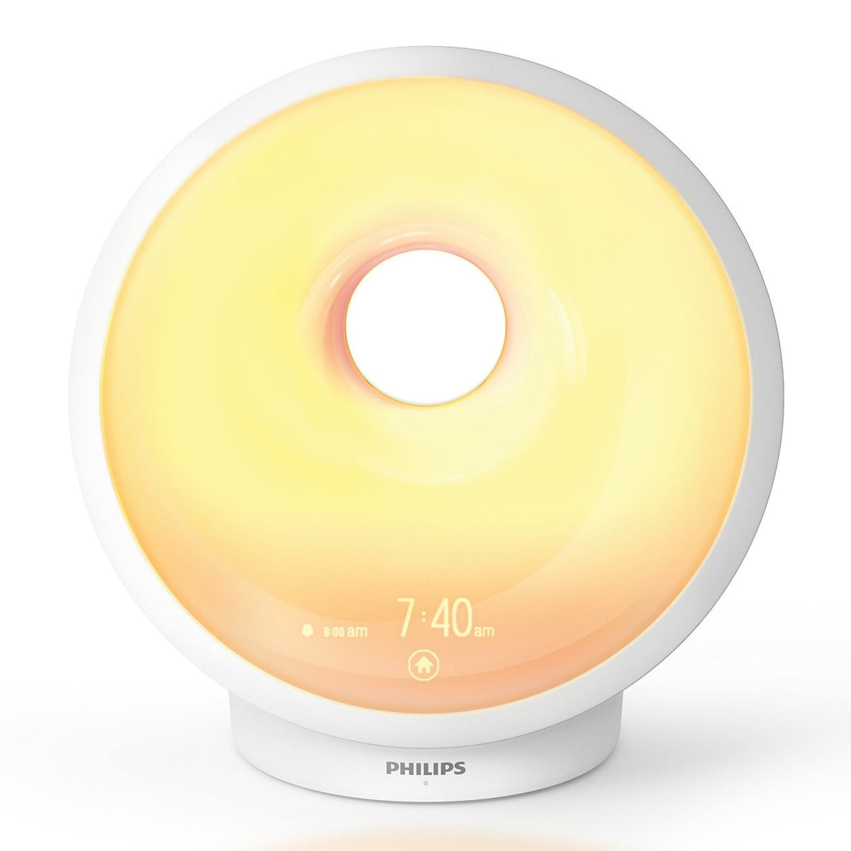 Philips SmartSleep bedside lamp blends ambiance with practical lighting.
