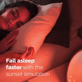 Philips SmartSleep FM radio provides easy entertainment during your wind-down.