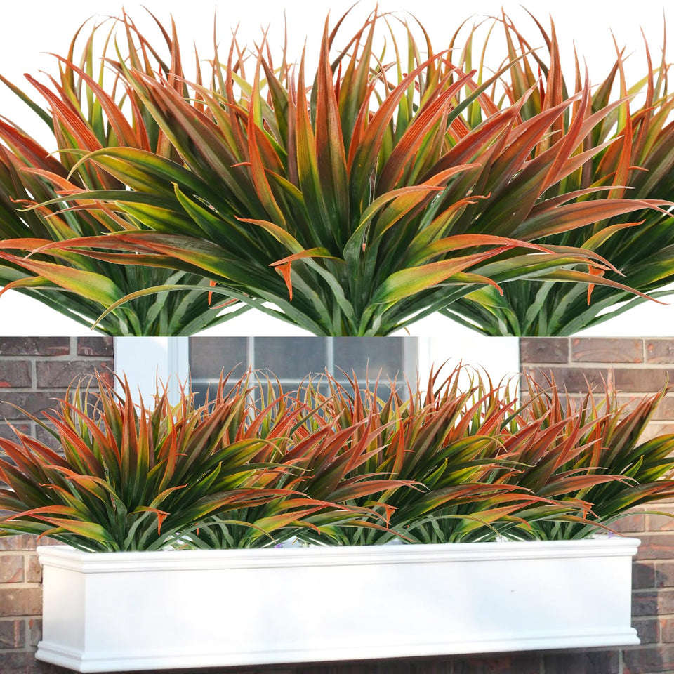 Phliofd artificial grass stem close-up with lush, low-maintenance greenery