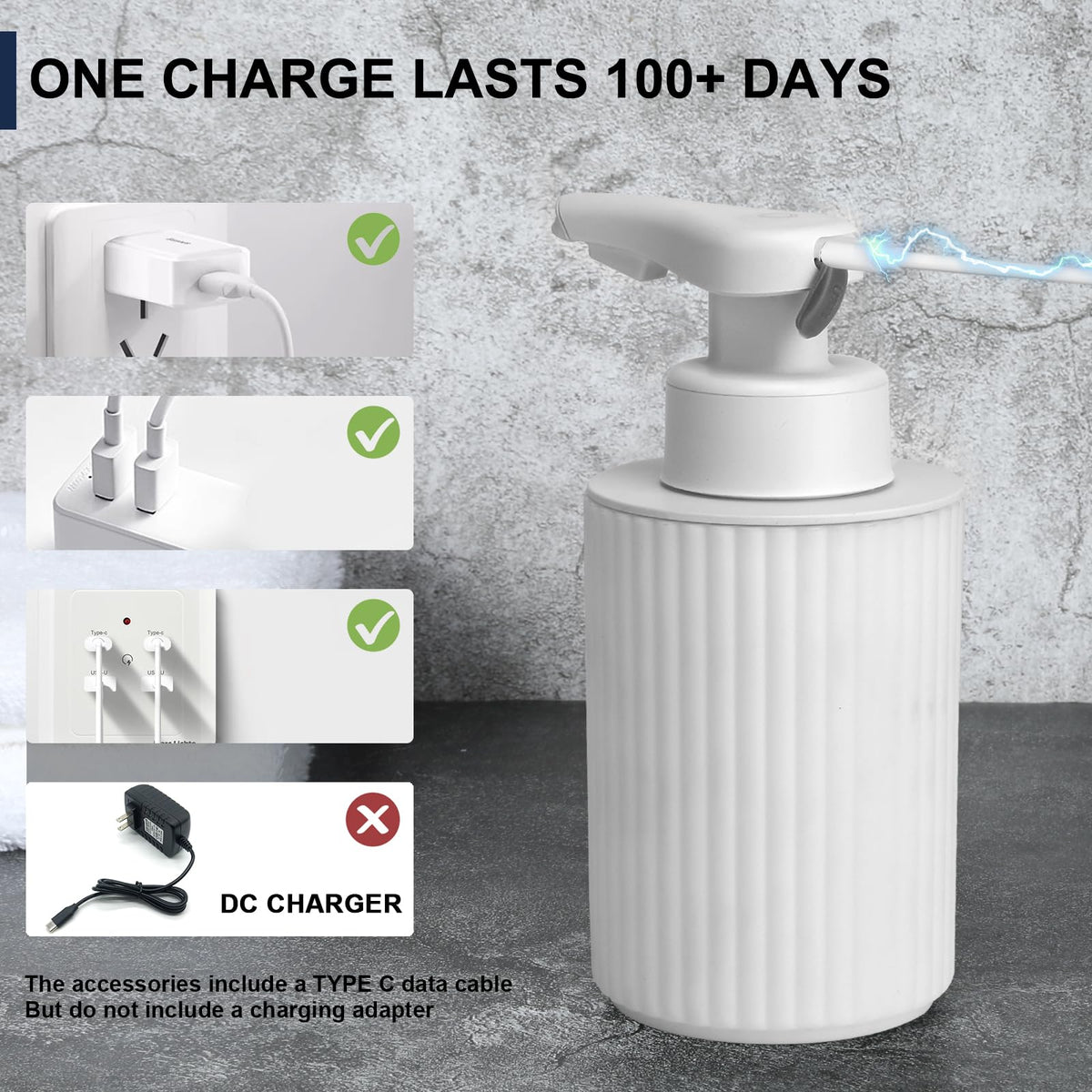 Phneems dispenser in kitchen setting promotes hygienic touchless use