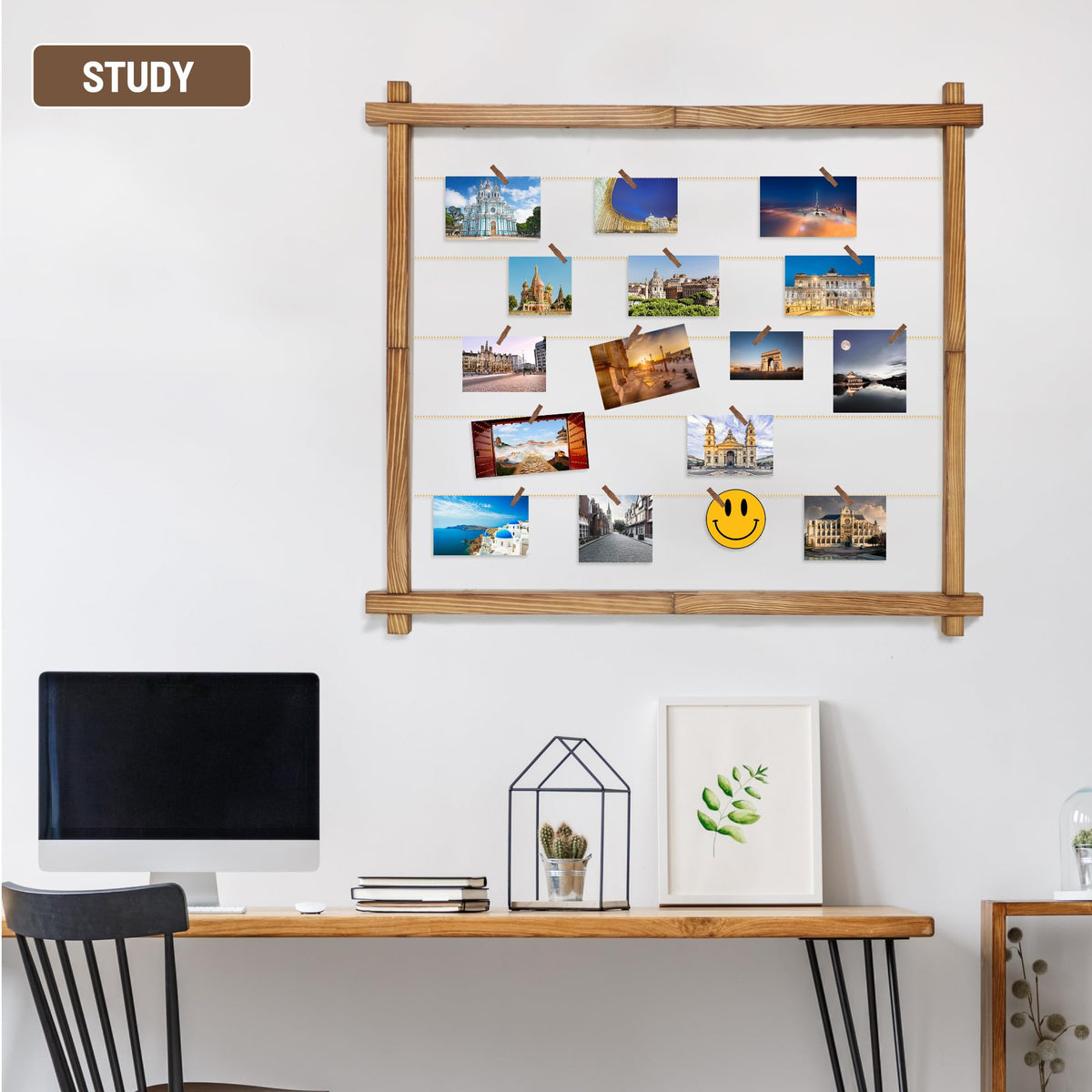 PHOENANCEE graduation card display keeps memories organized and visible.