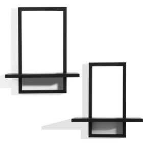 PHOENANCEE solid wood shelves offer durable storage with a modern aesthetic