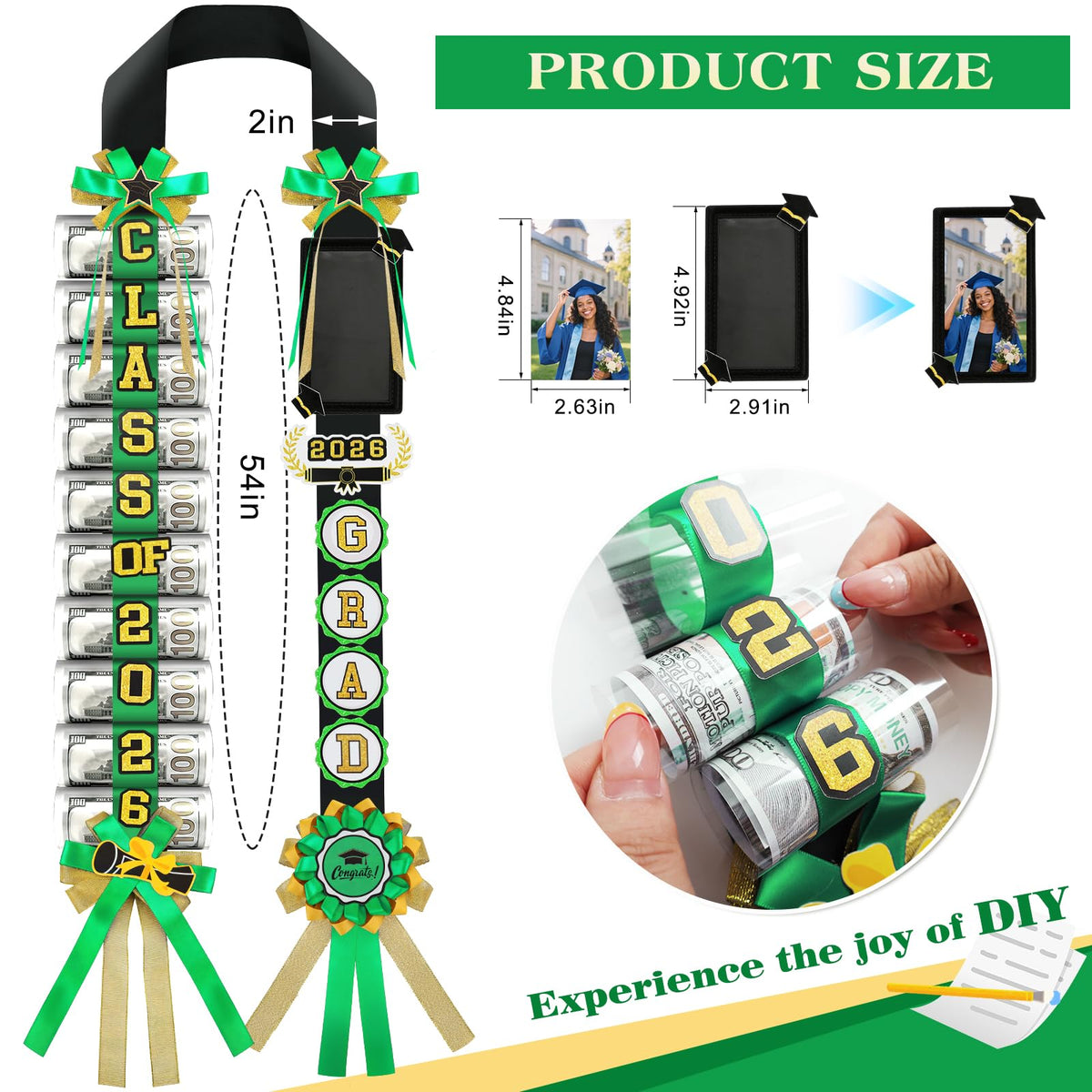 Phoncoo DIY graduation photo frame to capture a class of 2026 moment