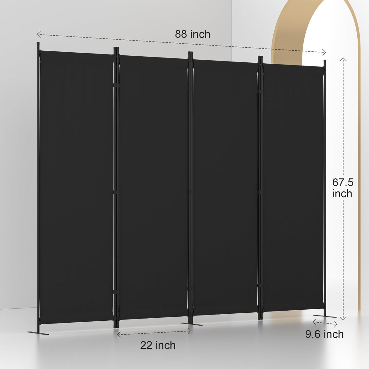Phonjoroo folding panel hinge demonstrates easy setup