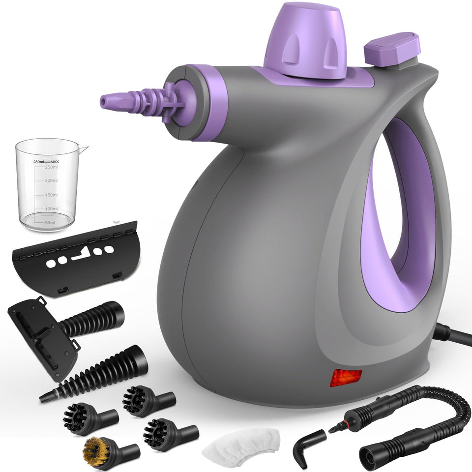Phueut pressurized steam cleaner handle for easy handheld cleaning