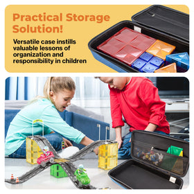 PicassoTiles travel case versatile storage for toys, art supplies, and travel essentials.