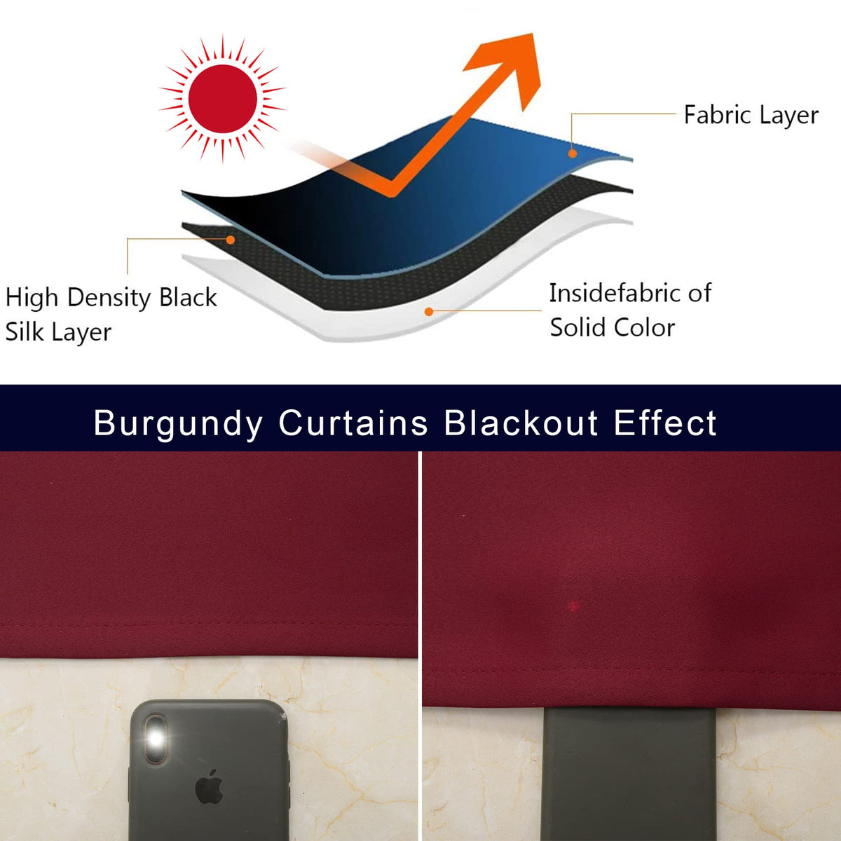 Pickluc noise-reduction drapes create a calmer, quieter ambience in home offices.