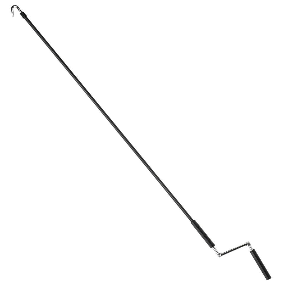 Pickmesh exterior crank wand in black for easy blinds adjustment outdoors