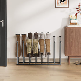 Pickpiff black metal finish combines durability with modern style in any room.