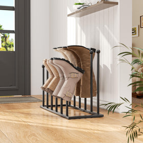 Pickpiff boot rack in hallway demonstrates placement versatility near doors
