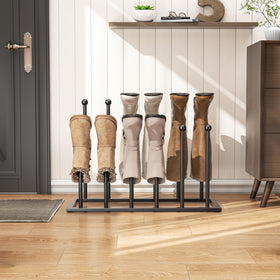 Pickpiff compact closet setup highlights space-saving design and six-boot capacity