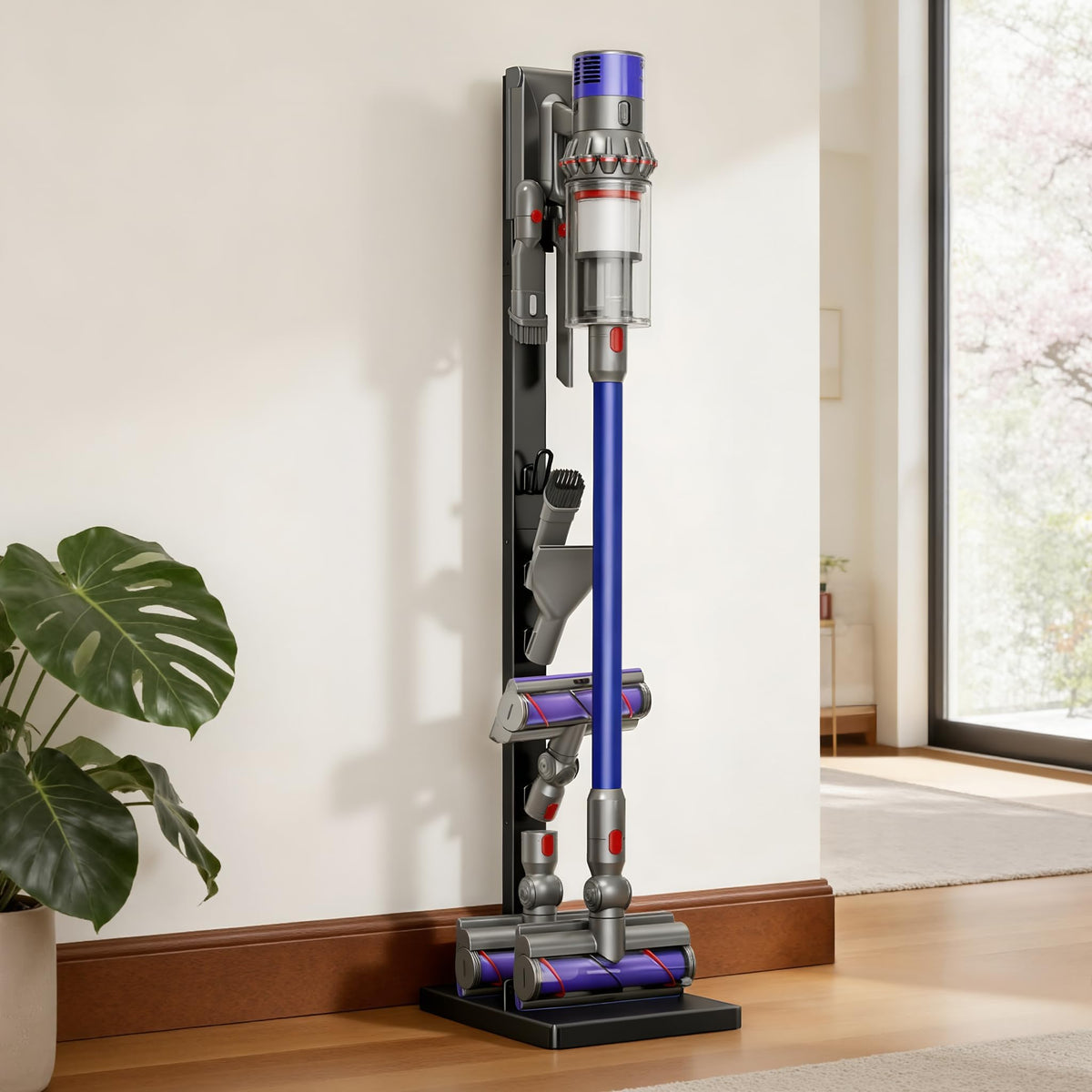 No drilling required simple screws and quick setup for most spaces