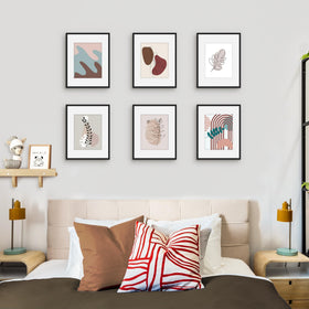 Picrit 11x14 frame without mat showing edge-to-edge photo in black.