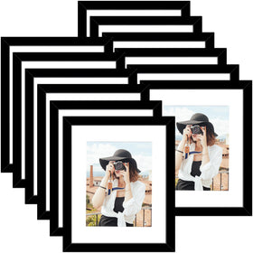Picrit 12x16 frame back view shows sturdy MDF build for long-lasting display.