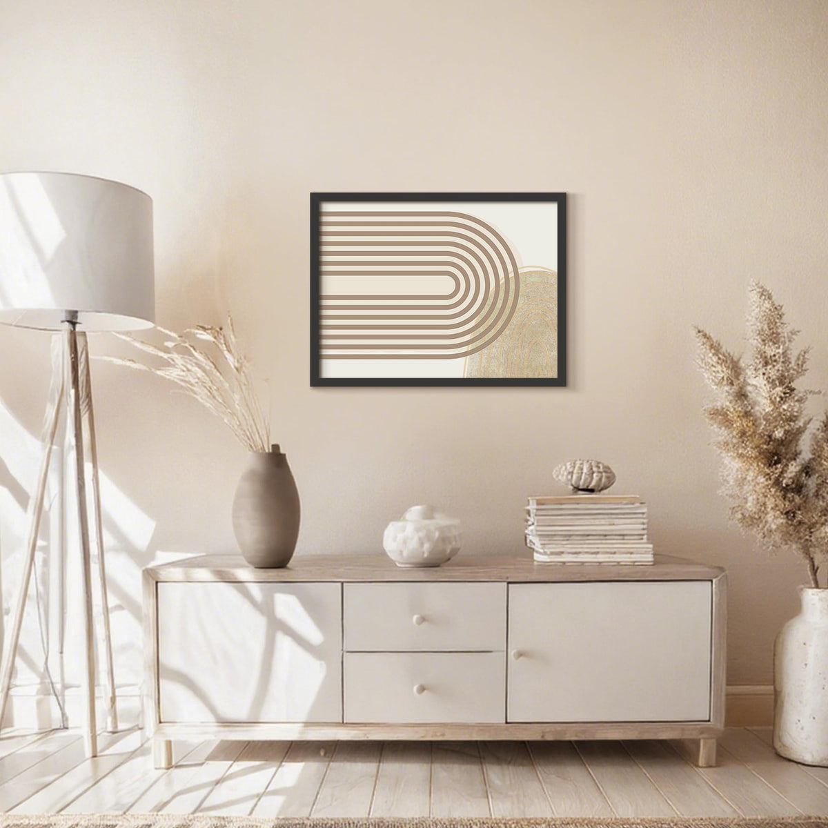 Picrit 20x27 frame engineered wood core for modern durability.