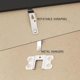 Picrit 20x27 frame shows horizontal and vertical mounting options.