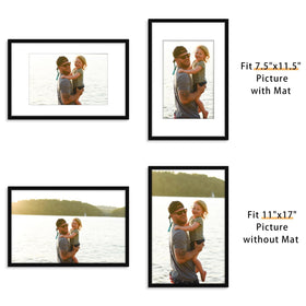 Picrit 8x12 with mat display highlights photos with a clean mat border.