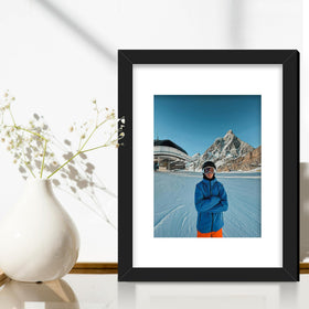 Picrit eco-friendly MDF frame with anti-glare organic glass