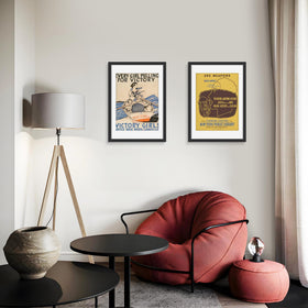Picrit wall-mountable 14x20 frame for vertical or horizontal hanging