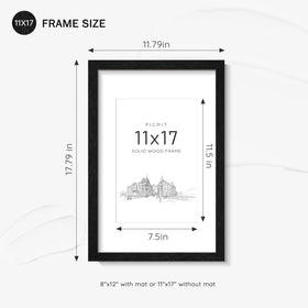 Picrit wall-mount with butterfly clips ensures flat, secure installation.