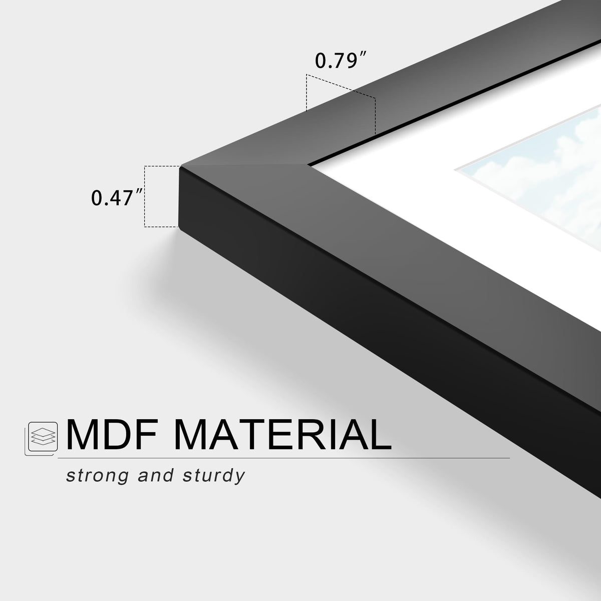 Picrit wall mounting shows horizontal and vertical layout options