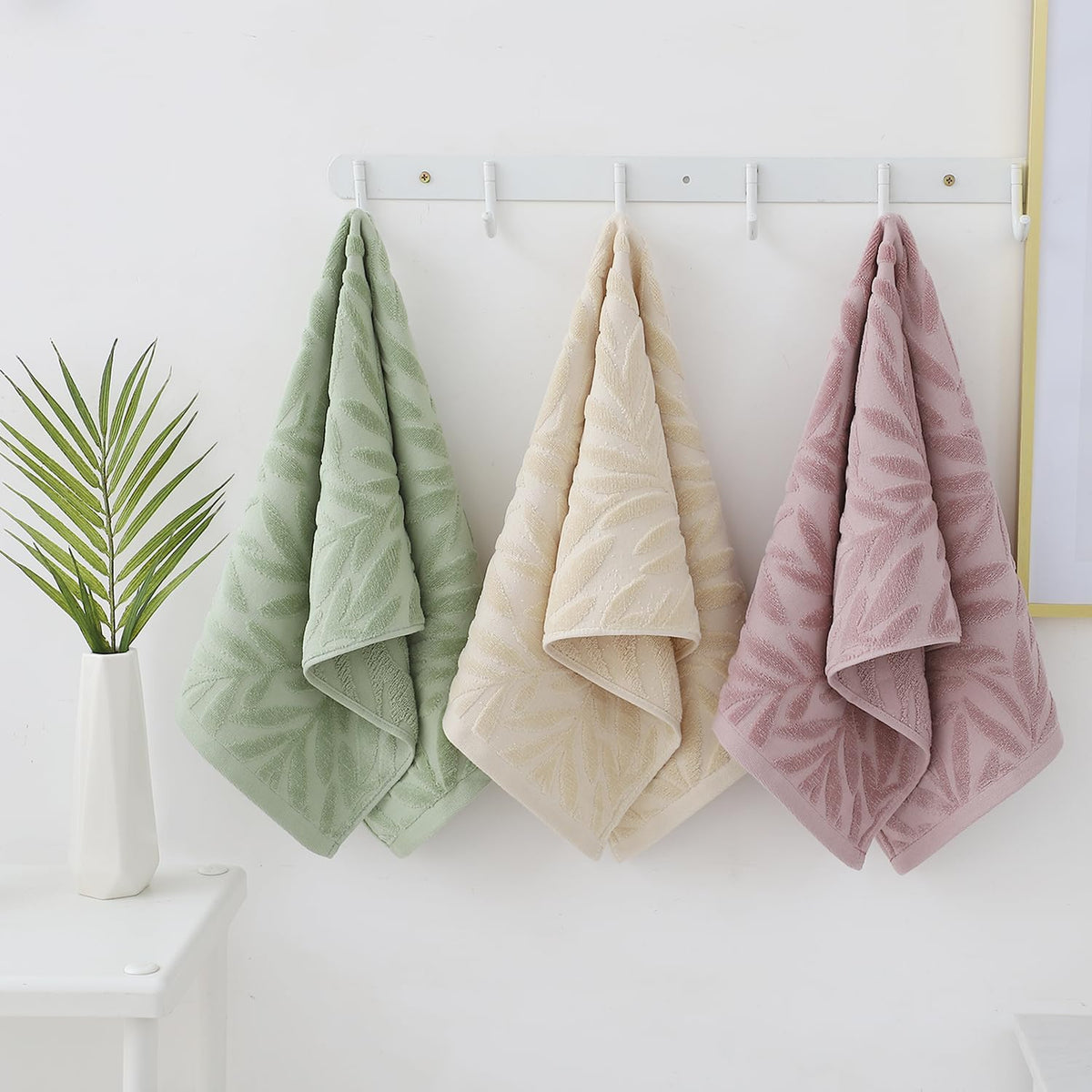 Pidada machine-washable towels stay fresh after laundry.