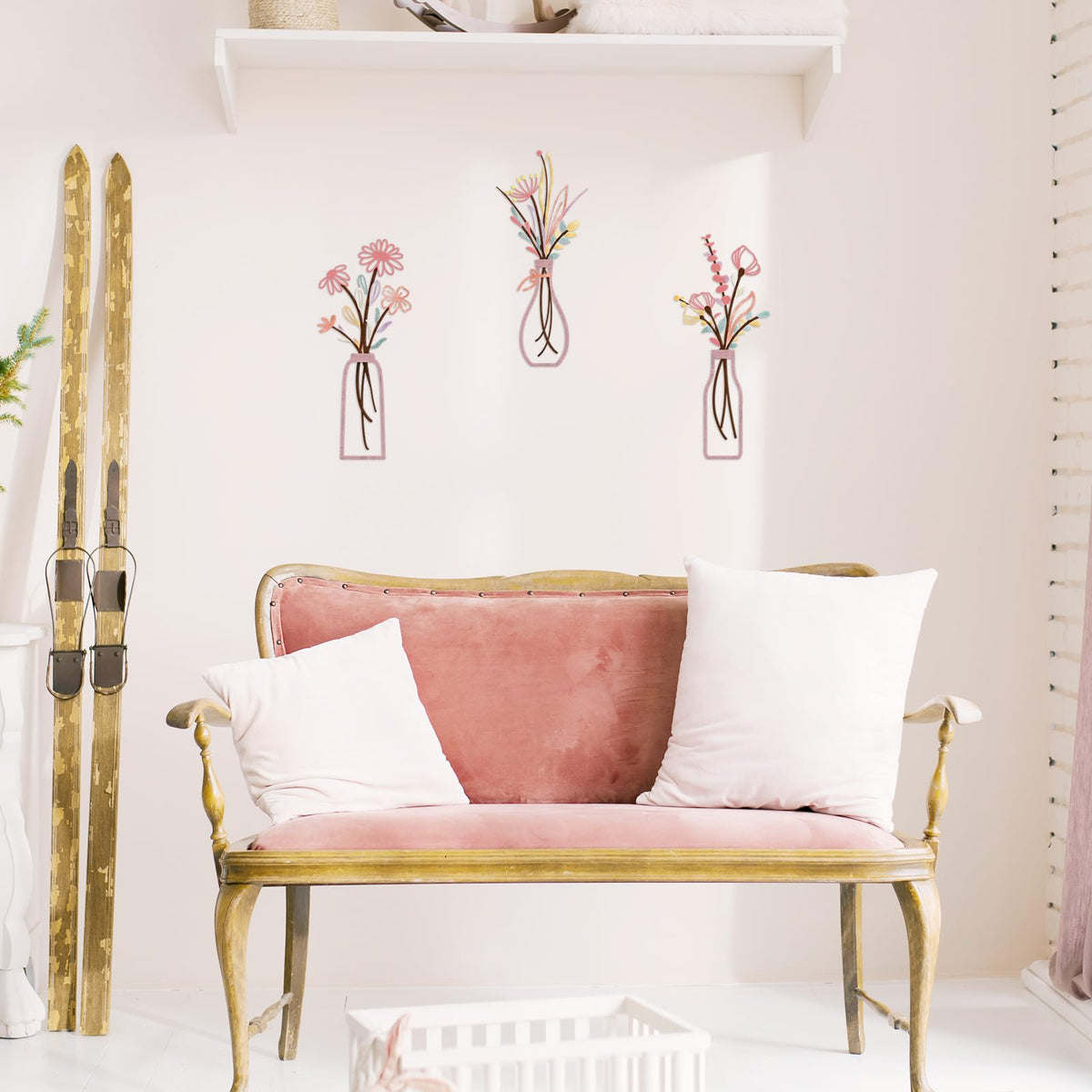 Pigort chic boho style metal wall art to elevate spaces