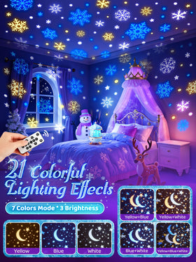 PIKOY 336 Lighting Modes provide diverse colors for magical nights.