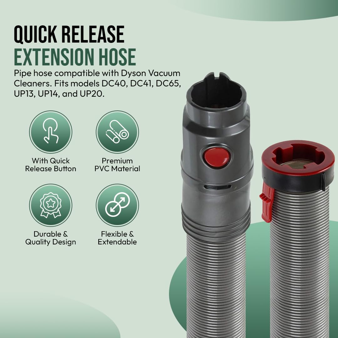 Pildres Dyson hose compatibility across DC40, DC41, DC65 and UP models