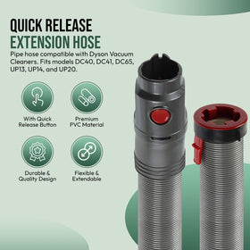 Pildres Dyson hose compatibility across DC40, DC41, DC65 and UP models