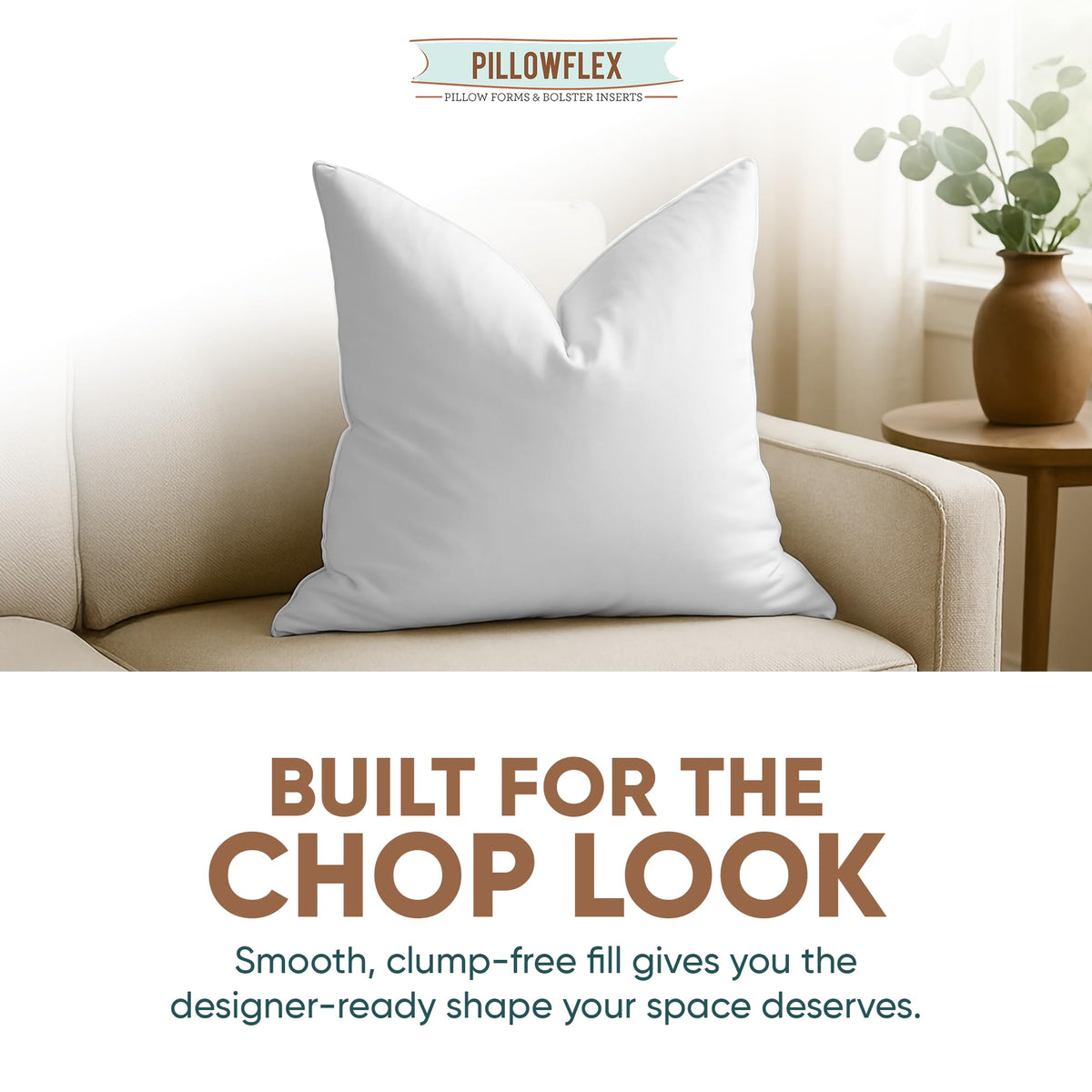 Pillowflex USA-made insert supporting domestic manufacturing