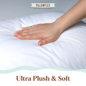 Pillowflex made in USA insert blends comfort and durability for lasting décor.