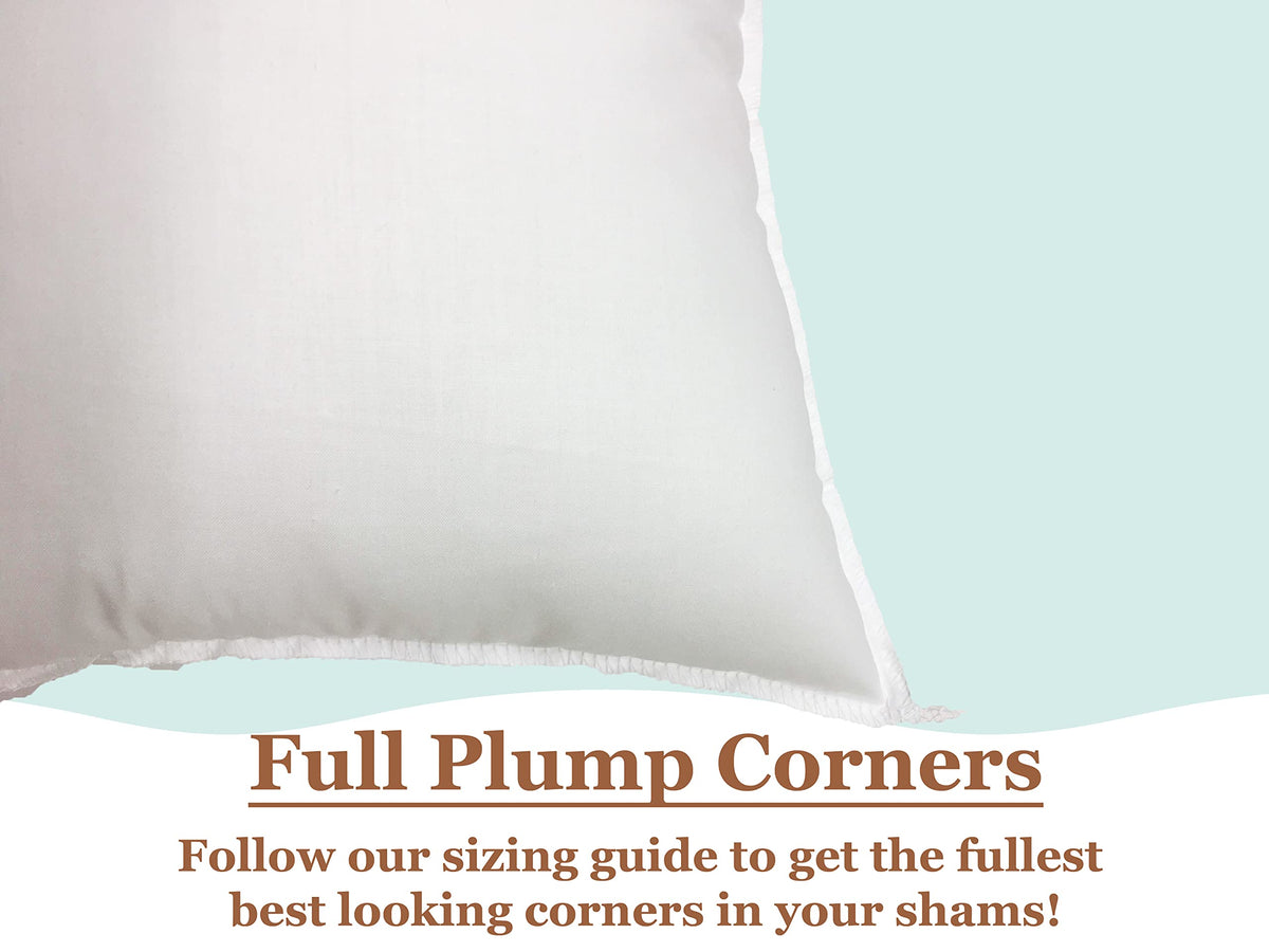 Pillowflex odorless, lint-free design supports a clean home.