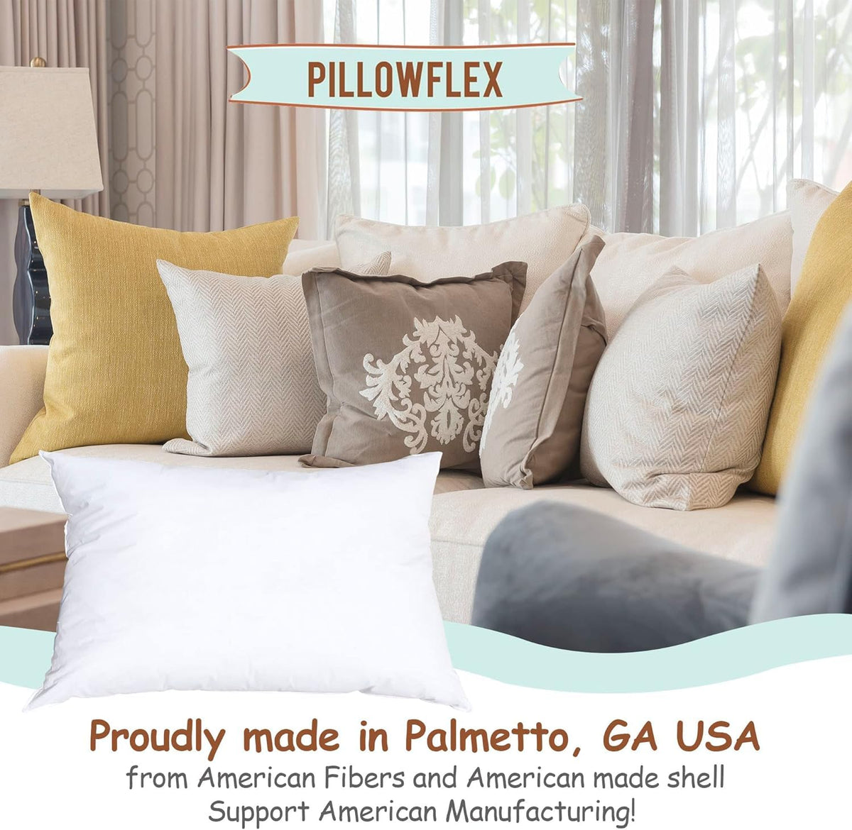 Pillowflex lumbar use demonstrates versatile long pillow support for the back.