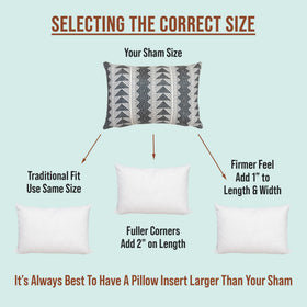 Pillowflex insert silicone-treated fiber prevents clumping for a smooth look.