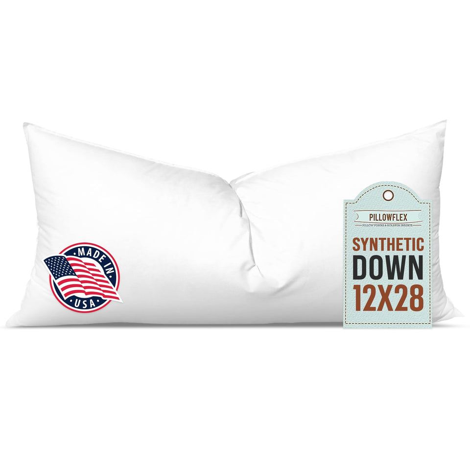 Pillowflex front view insert offers plush, down-like comfort.