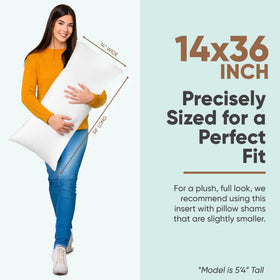 Pillowflex ultra-soft insert close-up fabric quality and plush texture