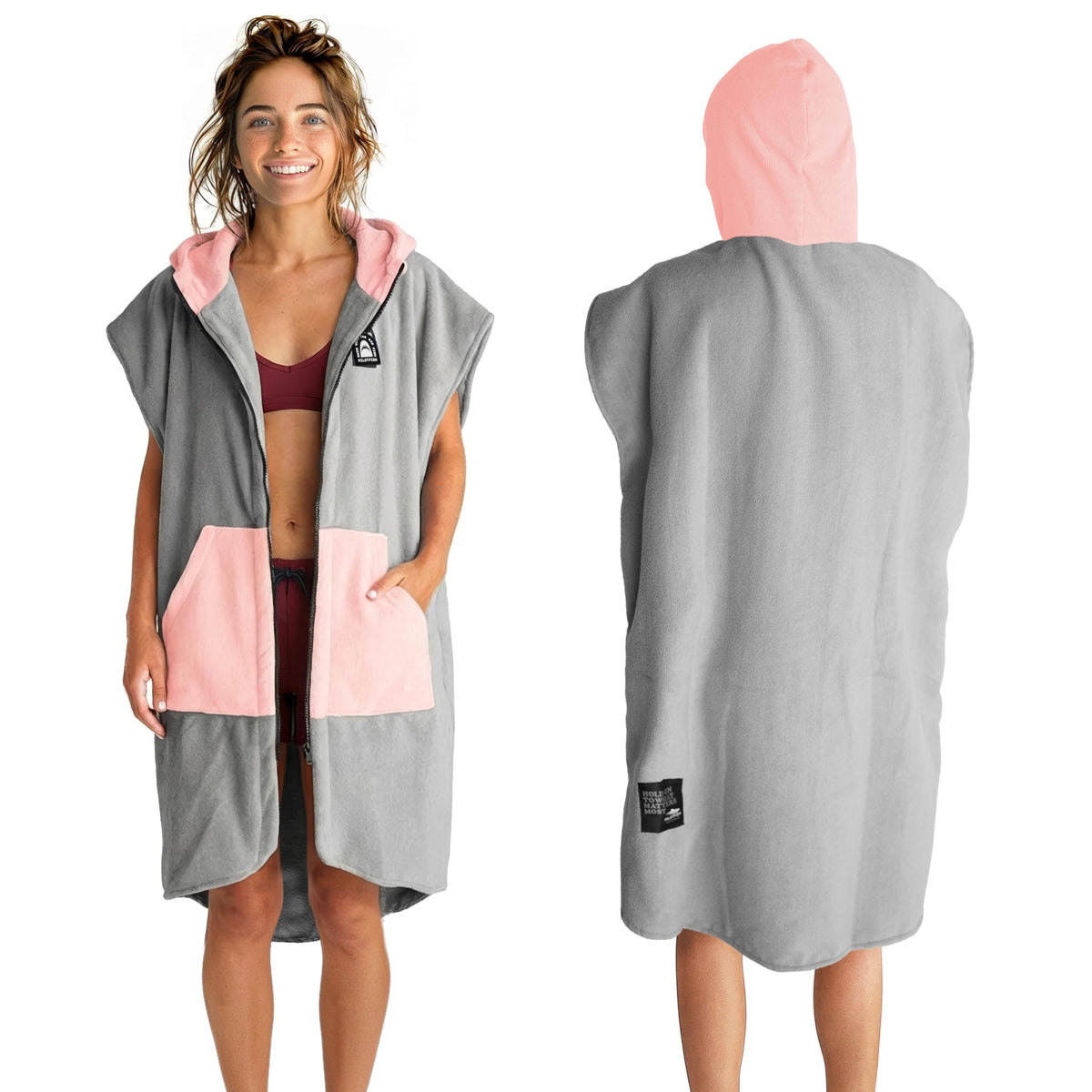 Pilotfish Surf Poncho Hooded for private beach changes and comfort after swimming