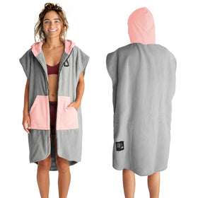 Pilotfish Surf Poncho Hooded for private beach changes and comfort after swimming