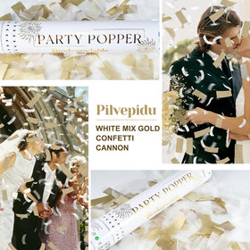Pilvepidu biodegradable confetti melts on contact with water for cleanup