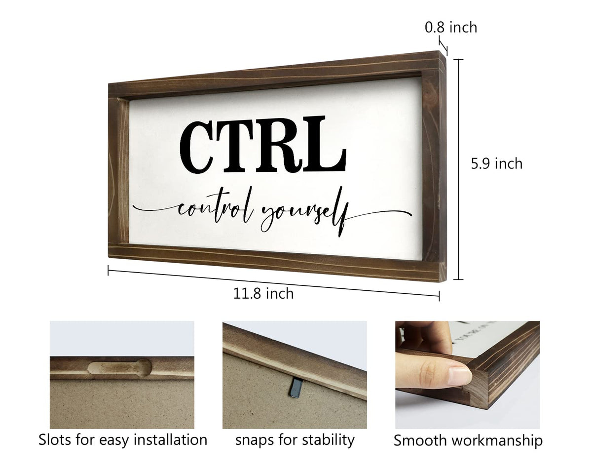 Pinetree Art motivational three-panel set adds farmhouse charm to workspace.