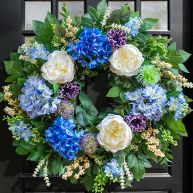 Pinkpuii 26-Inch Spring Wreath makes a thoughtful gift for seasons and celebrations.