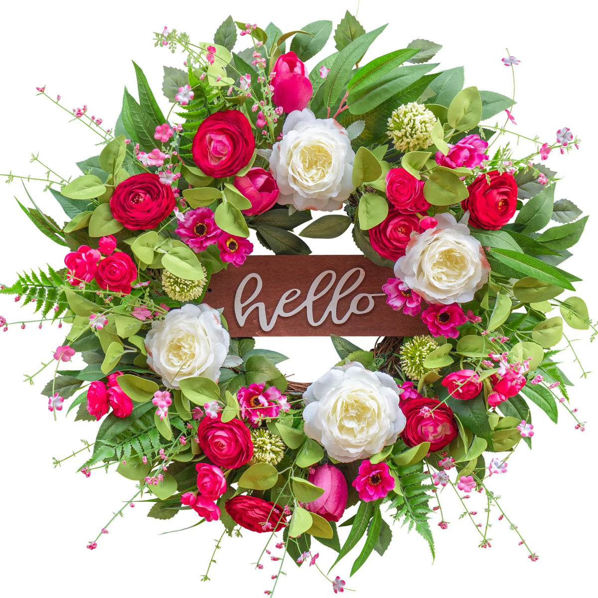 Pinkpuii wreath makes a thoughtful gift idea