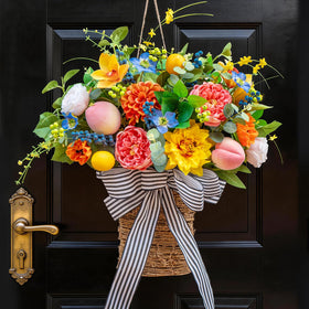 Pinkpuii wedding decor wreath offers seasonal elegance for events and celebrations